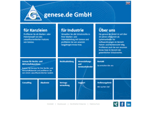 Tablet Screenshot of genese.de